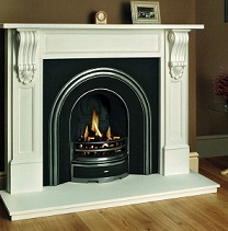 Mantles (Limestone & Cast Iron)&nbsp;WILLIAM IV